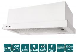 Вытяжка VENTOLUX GARDA 60 WH (700) LED: 2