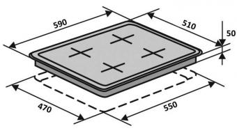 Варочная поверхность газовая Ventolux HG L7 S (X): 3