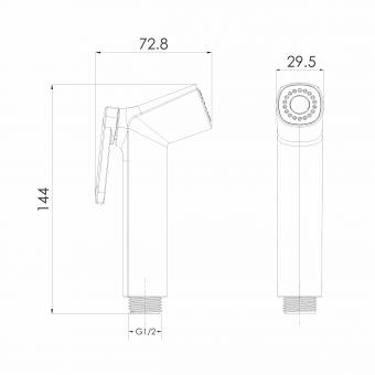 Гигиенический набор IMPRESE f03700101LC: 2