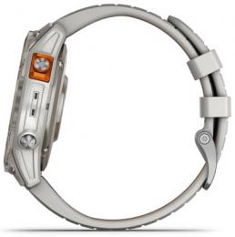 Смарт-часы Garmin Fenix 7 Pro Sapphire Solar Titanium with Fog Gray/Ember Orange Band (010-02777-21): 6