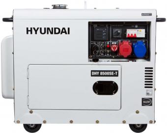 Дизельный генератор Hyundai DHY 8500SE-T: 2