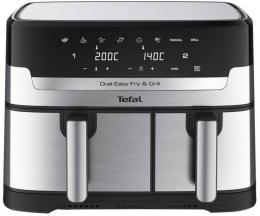 Мультипечь (Аэрогриль) TEFAL Dual Easy Fry & Grill Air Fryer EY905D10: 1