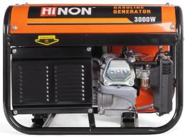 Бензиновый электрогенератор HI-NON  3/2.8.кВт  4-х тактный ручной запуск GRS3800-83G: 2