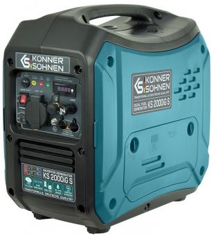 Газово-Бензиновый генератор инверторный Könner&Söhnen KS 2000iG S: 1