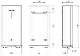 Водонагреватель ARISTON VELIS PRO 80 EU (3626136): 5