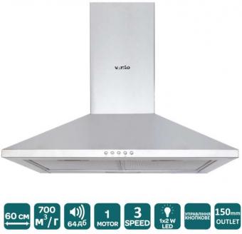 Вытяжка VENTOLUX MILANO 60 X (700): 2