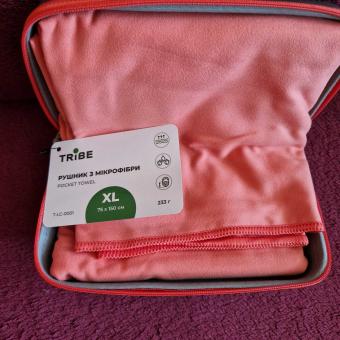 Полотенце туристическое из микрофибры Tribe Pocket Towel 75х150 см T-LC-0001-XL, brick-red: 6