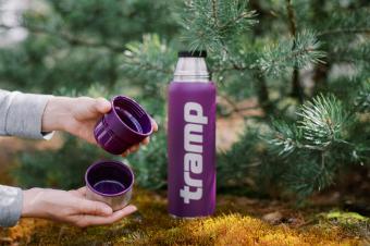 Термос Tramp Expedition Line 0,9 л фиолетовый (UTRC-027-purple): 6