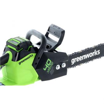 Аккумуляторная пила цепная  Greenworks GD40CS18 без АКБ и ЗУ: 5