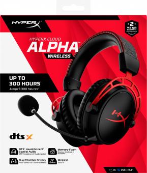 Гарнитура HyperX Cloud Alpha Wireless Black/Red (4P5D4AA): 7