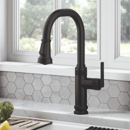 Смеситель для кухни KRAUS Industrial Pull-Down Faucet KPF-4102MB: 2