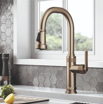 Смеситель для кухни KRAUS Industrial Pull-Down Faucet KPF-4102SFACB: 2