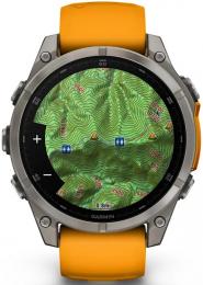 Смарт-часы Garmin Fenix 8 47mm AMOLED Saph Ti/Bare/Grpht SparkOrg/GrphtBd (010-02904-11): 3