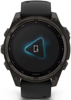 Смарт-часы Garmin Fenix 8 47mm Saph Solar CrbnGry Ti/Blk Blk/PblGryBnd (010-02906-11): 3