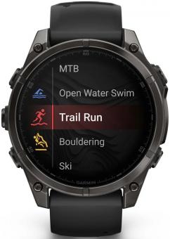 Смарт-часы Garmin Fenix 8 47mm AMOLED Saph CrbnGryTi/Blk Blk/PebbleGryBnd (010-02904-21): 3