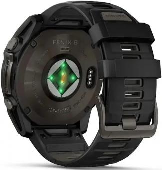 Смарт-часы Garmin Fenix 8 51mm Saph Solar CrbnGry Ti/Blk Blk/PblGryBnd (010-02907-11): 4