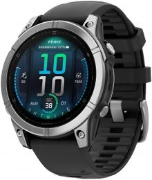 Смарт-часы Garmin Fenix E 47mm Stainless Steel/Black (010-03025-00): 1