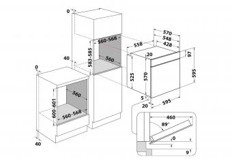 Духовой шкаф электрический WHIRLPOOL OMK58RU1X: 6