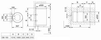 Водонагреватель Tiki Comfort U150V9 (700184): 2