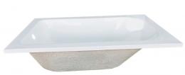 Ванна акриловая с ножками KO&PO 4001 1400х700х380 C10022: 2