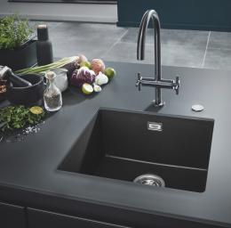 Мойка GROHE K700 Granite Black 31653AP0: 3