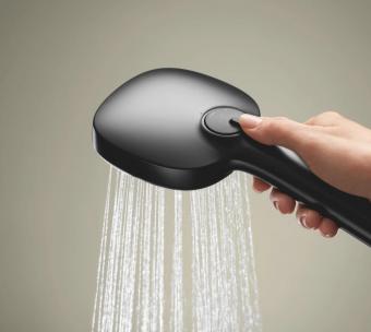 Душевой гарнитур GROHE Tempesta 110 с держателем, 2 вида струи, матовый черный 267482433: 2