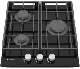 Варочная поверхность газовая Fabiano FHG 8453 VGH Black Glass 8111.406.1484: 1