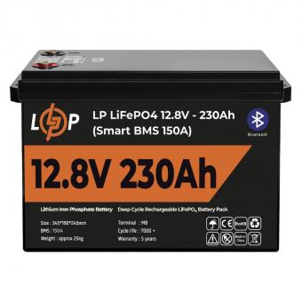 Аккумулятор LogicPower LiFePO4 для ИБП LCD 12V (12,8V) - 230 Ah (2944Wh) (Smart BMS 150А) с BT пластик (20199): 1