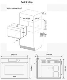 Духовой шкаф электрический Samsung NQ5B4553FBS/WT: 5