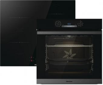 Комплект Духовой шкаф HISENSE BSA65226AB+Варочная поверхность индукционная HISENSE HI6401BSC: 1