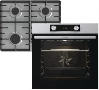 Комплект Духовой шкаф Gorenje BO6737E02XK+Варочная поверхность газовая Gorenje G642ABX: 1