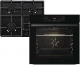 Комплект Духовой шкаф Gorenje BO6735E02BK+Варочная поверхность газовая Gorenje G641EB: 1