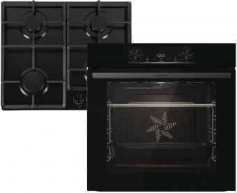 Комплект Духовой шкаф Gorenje BO6735E02BK+Варочная поверхность газовая Gorenje G641EB: 1
