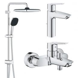 Набор смесителей для ванны GROHE QuickFix Start M-Size UA202305RM: 1