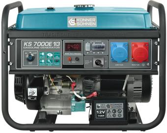 Бензиновый генератор Konner&Sohnen KS 7000E-1/3: 1