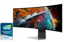 Монитор Samsung 49" Odyssey OLED G9 G95SC (LS49CG954SIXUA) Black/White Curved 240Hz; 5120x1440, 0.03 мс: 1