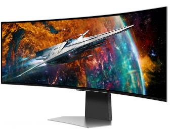 Монитор Samsung 49" Odyssey OLED G9 G95SC (LS49CG954SIXUA) Black/White Curved 240Hz; 5120x1440, 0.03 мс: 5