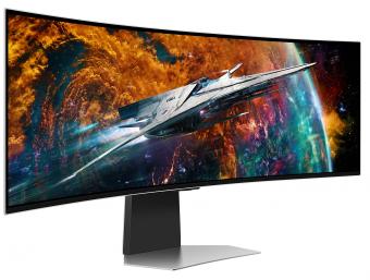 Монитор Samsung 49" Odyssey OLED G9 G95SC (LS49CG954SIXUA) Black/White Curved 240Hz; 5120x1440, 0.03 мс: 6
