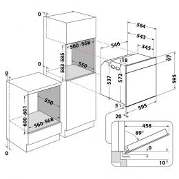 Духовой шкаф электрический WHIRLPOOL AKZ9S8271IX: 7