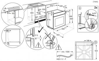 Духовой шкаф электрический Electrolux EOE8P39H: 5