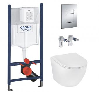 Комплект инсталляция GROHE Solido 3 в 1 3884966Q + унитаз Kroner Harz WHI493736 RIML 3884966KH4936: 1