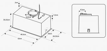 Вытяжка Samsung NK52FG454CM/UR: 5