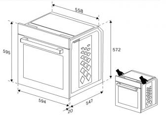 Духовой шкаф электрический BEKO BBVM13400XDS: 5