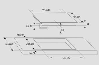 Варочная поверхность индукционная HISENSE HI6401BSC: 6