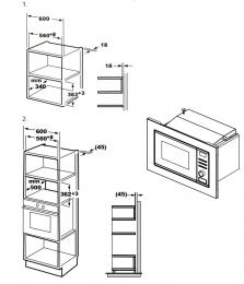 Встраиваемая микроволновая печь Interline MWA 520 SSA BA: 5