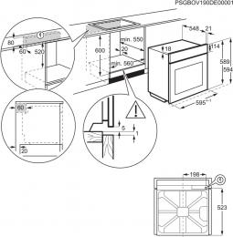 Духовой шкаф электрический Electrolux LOC8H39WZ: 4