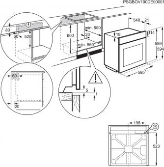 Духовой шкаф электрический Electrolux LOC8H39WZ: 4