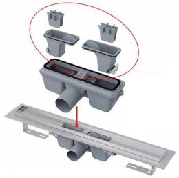 Водосточный желоб ALCA PLAST APZ106-550: 2
