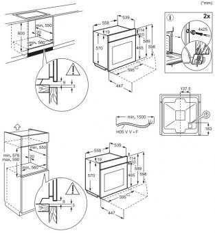 Духовой шкаф электрический Electrolux LOH3H00BK: 4