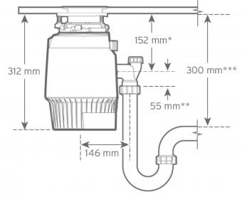 Измельчитель In-Sink-Erator Plus 750: 7